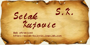Selak Kujović vizit kartica